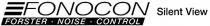 FONOCON SILENT VIEW FORSTER NOISE CONTROL