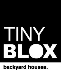 TINY BLOX BACKYARD HOUSES.