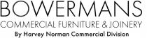 BOWERMANS COMMERCIAL FURNITURE & JOINERY BY HARVEY NORMAN COMMERCIAL DIVISION