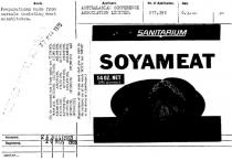 SANITARIUM;SOYAMEAT