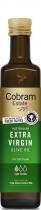 COBRAM ESTATE 100% NATURAL JUICE OF FRESH OLIVES AUSTRALIAN'S MOST AWARDED OLIVE GROWER AUSTRALIAN EXTRA VIRGIN OLIVE OIL FIRST COLD PRESSED LIGHT FLAVOUR IDEALLY USED FOR: FRYING, BAKING, DRESSINGS & BBQS