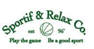 SPORTIF & RELAX CO. EST 96' PLAY THE GAME BE A GOOD SPORT