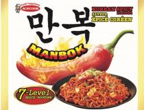 ACECOOK COOK HAPPINESS MANBOK 7-LEVEL SPICY NOODLES KOREAN SPICY FLAVOUR SAVEUR EPICE COREEN