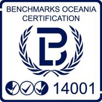 B BENCHMARKS OCEANIA CERTIFICATION 14001