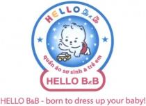 HELLO B&B QUAN ÃO SO SINH & TRE EM HELLO B&B - BORN TO DRESS UP YOUR BABY!