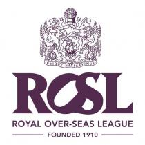 ROSL ROYAL OVER-SEAS LEAGUE FOUNDED 1910 UBIQUE NAVIGAVIMUS