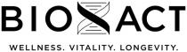 BIOXACT WELLNESS. VITALITY. LONGEVITY.