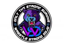 WSD ONLY THE STRONG SURVIVE WRESTLE STRONG DOJO