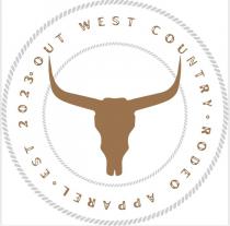 OUT WEST COUNTRY RODEO APPAREL EST 2023