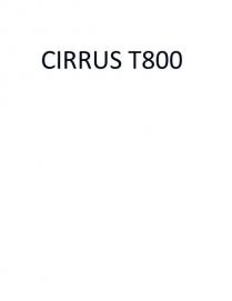 CIRRUS T800