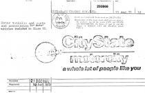 A WHOLE LOT OF PEOPLE LIKE YOU;CITY STATE MOTORCITY