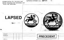 GIORDANI;RG