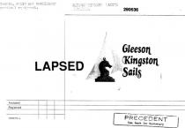 GLEESON KINGSTON SAILS