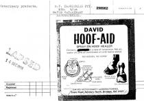DAVID HOOF-AID