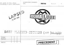 DURA LUBE;MX