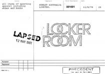 LOCKER ROOM