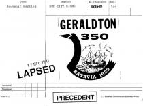 BATAVIA 1629;GERALDTON 350