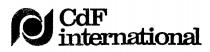 CDF INTERNATIONAL;PJ