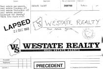 WS;WESTATE REALTY