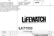 LIFEWATCH;ROYAL LIFE SAVING SOCIETY - AUSTRALIA