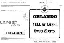 GG & S;ORLANDO;VETUS PURUM;YELLOW LABEL