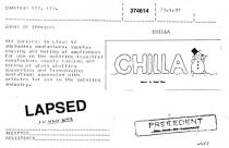 CHILLA;HAVE A COLD ONE