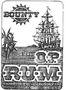 BOUNTY FIJI O.P. RUM SOUTH PACIFIC DISTILLERIES LTD