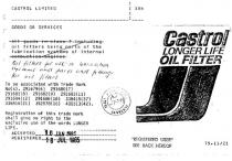 CASTROL;LONGER LIFE