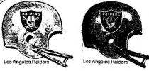 LOS ANGELES RAIDERS;SHIELD
