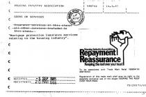 HOUSING INDUSTRY ASSOCIATION;KEEPING THE ROOF OVER YOUR HEAD;REPAYMENT REASSURANCE