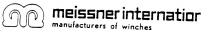 meissner international bv;m;manufacturers of winches