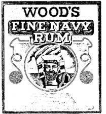 HMS;WOOD'S FINE NAVY RUM