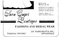 SARA CUPRI BOUTIQUE