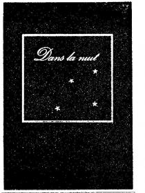 DANS LA NUIT