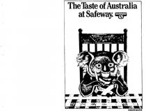 THE TASTE OF AUSTRALIA AT SAFEWAY;SAFEWAY;S