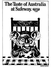 THE TASTE OF AUSTRALIA AT SAFEWAY;SAFEWAY;S
