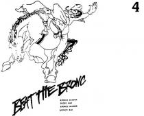 BEAT THE BRONC;BRONCO BUSTER;RODEO BAR;BRONCO BURGER;BRONCO BAR
