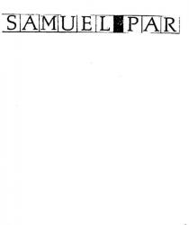 SAMUEL PAR
