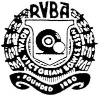 RVBA;ROYAL VICTORIAN BOWLS ASSN.;FOUNDED 1880