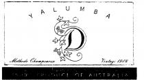 YALUMBA;D;METHODE CHAMPENOISE;VINTAGE 1984;S.SMITH & SON PTY LTD