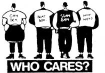 WHO CARES?;CITY SET;BEAT BOX;SLAM BAM;WHY NOT ?