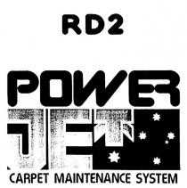 RD2;POWER JET;CARPET MAINTENANCE SYSTEM;POWERJET