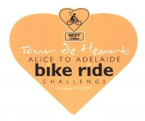 NEXT 1540KM TOUR DE HEART ALICE TO ADELAIDE BIKE RIDE CHALLENGE TO;SUPPORT TQEHRF