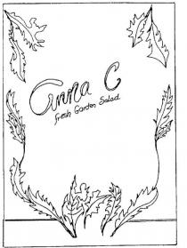 ANNA C;FRESH GARDEN SALAD