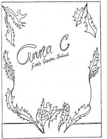 ANNA C;FRESH GARDEN SALAD
