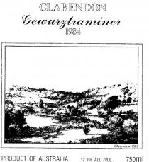 CLARENDON GEWURZTRAMINER 1984