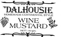 DALHOUSIE HOMEMADE CONTINENTAL STYLE WINE MUSTARD