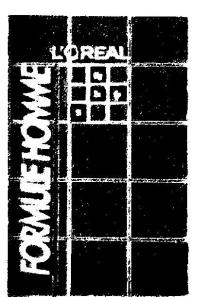 L'OREAL;FORMULE HOMME;MG;ZN;CU;SI