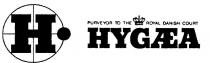 HYGAEA;H;PURVEYOR TO THE ROYAL DANISH COURT
