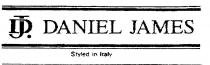 DJ;DANIEL JAMES;STYLED IN ITALY